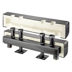 Oventrop Verteilerbalken 3 Heizkreise für Regumat plus DN 32, 1351663... OVENTROP-1351663 4026755458053 (Abb. 1)