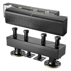 Oventrop Verteilerbalken mit Isolierung DN 40/50, für 4 Heizkreise, 1351694... OVENTROP-1351694 4026755373042 (Abb. 1)