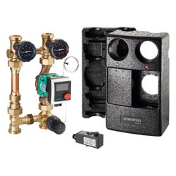 Oventrop Regumat FR-180 Station DN 25 mit Wilo Para Z BZ 25/7-50, Rotguss... OVENTROP-1354097 4026755385212 (Abb. 1)