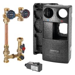 Oventrop Regumat F-180 Station DN 25 ohne Pumpe, ohne Temperaturregler, 1354272... OVENTROP-1354272 4026755422511 (Abb. 1)