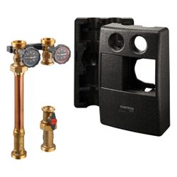 Oventrop Regumat S-180 Station DN 32 ohne Pumpe mit Isolierung, 1355075... OVENTROP-1355075 4026755381320 (Abb. 1)