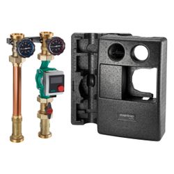 Oventrop Regumat S-180 Station DN 32 mit Pumpkugelhahn, Grundfos Alpha 2.1 32-60, 135... OVENTROP-1355076 4026755383201 (Abb. 1)