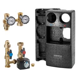 Oventrop Regumat M3-180 Station DN 25 ohne Pumpe, mit integriertem Wärmezähler-Einbau... OVENTROP-1356250 4026755399615 (Abb. 1)