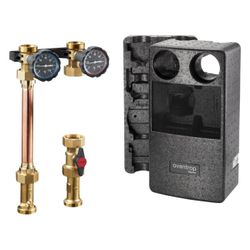 Oventrop Regumat S-180 Station DN 25 ohne Pumpe mit Pumpkugelhahn, 1357070... OVENTROP-1357070 4026755419009 (Abb. 1)