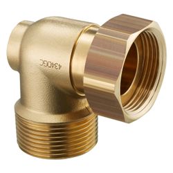 Oventrop Anschlusswinkel für Speicherverrohrung, 1 1/4" Überwurfmutter x R 1 1/4" Auß... OVENTROP-1359043 4026755352795 (Abb. 1)