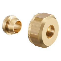 Oventrop Regusol Klemmringverschraubung DN 20, G 3/4" Überwurfmutter, 15mm, 4-fach, 1... OVENTROP-1367395 4026755371635 (Abb. 1)