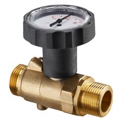 Oventrop Kugelhahn für Regumaq X-30/XZ-30, Primärkreis Vorlauf, Thermometer Rot, 1381... OVENTROP-1381095 4026755366990 (Abb. 1)