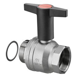 Oventrop Kugelhahn für Multidis SFI flachdichtend, DN 50, 1406586... OVENTROP-1406586 4026755379587 (Abb. 1)