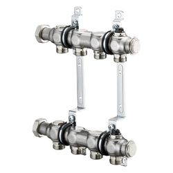 Oventrop Multidis SH Edelstahlverteiler für Heizkörperanbindung mit G 3/4" Außengewin... OVENTROP-1407155 4026755438017 (Abb. 1)