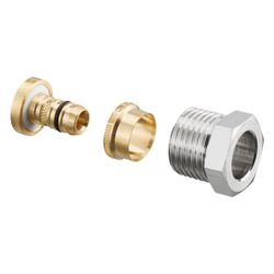 Oventrop Cofit S Klemmringverschraubung S für Innengewinde 1/2", 16x2,0mm x G 1/2" Au... OVENTROP-1507355 4026755192162 (Abb. 1)