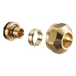 Oventrop Cofit S Klemmringverschraubung 2-fach für Copex PE-X, 20x2mm x G 1” Überwurf... OVENTROP-1507969 4026755379594 (Abb. 1)