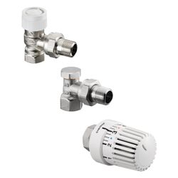 Oventrop Thermostatventil-Set, DN 10 mit Uni LH, AV9, Combi 2... OVENTROP-1683703 4026755448702 (Abb. 1)