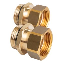 Oventrop Anschlussset, 1" Überwurfmutter, 1" Außengewinde, 1699085... OVENTROP-1699085 4026755385632 (Abb. 1)