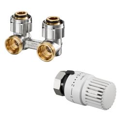Oventrop Set vindo TH und Multiflex Eckausführung, G 3/4" Außengewinde... OVENTROP-1715814 4026755448832 (Abb. 1)