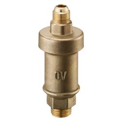 Oventrop Flüssigkeitssicherung 1/2" Außengewinde und 3/8" Innengewinde unten, M18x1,5... OVENTROP-2073051 4026755149319 (Abb. 1)