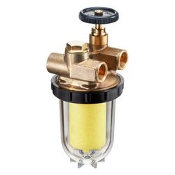 Oventrop Oilpur Z A Heizölfilter-Zweistrang DN 10, 3/8" Innengewinde, Sinterkunststof... OVENTROP-2120261 4026755151459 (Abb. 1)