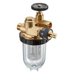 Oventrop Oilpur E A R Heizölfilter mit Rücklaufzuführung DN 10 IG und AG, Entlüftungs... OVENTROP-2122403 4026755151732 (Abb. 1)