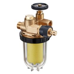 Oventrop Oilpur E A R Heizölfilter mit Rücklaufzuführung DN 10 IG und AG, Entlüftungs... OVENTROP-2122561 4026755151756 (Abb. 1)
