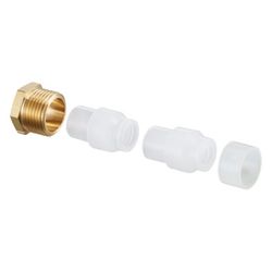 Oventrop Ofix-Oil Klemmringverschraubung 12mm, 2-fach, Kunststoff, Exportmodell, 2127... OVENTROP-2127700 4026755152623 (Abb. 1)