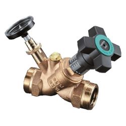 Oventrop Aquastrom C Strangregulierventil DN 15 beidseitig Außengewinde, mit Isolieru... OVENTROP-4207104 4026755289046 (Abb. 1)