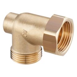Oventrop Anschlusswinkel 90 Grad für Cocon Impulsleitung, G 1" AG, G 1" ÜM, M8x1 Ansc... OVENTROP-9010510 4026755498400 (Abb. 1)