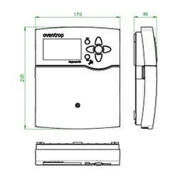 Oventrop Regelstation Heizen Regufloor HW, DN25, Wilo PARA 15-130... OVENTROP-1151800 4026755404944 (Abb. 1)