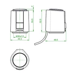 Oventrop Regudis W-HTF Wohnungsstation gemischter Heizkreis 17 l/min, Wärmetauscher N... OVENTROP-1341462 4026755412260 (Abb. 1)