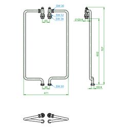 Oventrop Anschlussmodul Regudis W-HTE GT, 1344770... OVENTROP-1344770 4026755555653 (Abb. 1)