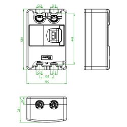Oventrop Regumat M3-180 Station DN 32 mit Pumpkugelhahn, Grundfos Alpha 2.1 32-60, 13... OVENTROP-1355276 4026755383225 (Abb. 1)