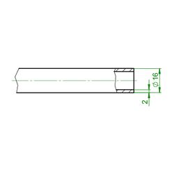 Oventrop PE-Xc Kunststoffrohr Copex Ringbundlänge 600 m, 16 x 2mm... OVENTROP-1400154 4026755296983 (Abb. 1)