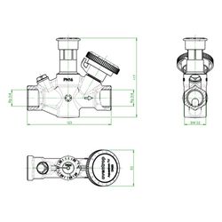 Oventrop Thermisches Zirkulationsventil Aquastrom TV, DN 20, Rp 3/4", ohne Wärmedämmu... OVENTROP-4202606 4026755495522 (Abb. 1)