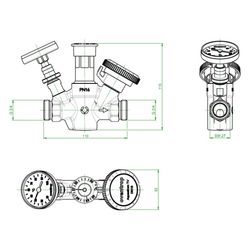 Oventrop Thermisches Zirkulationsventil Aquastrom TV, DN 15, G 3/4", mit Wärmedämmung... OVENTROP-4202704 4026755495560 (Abb. 1)