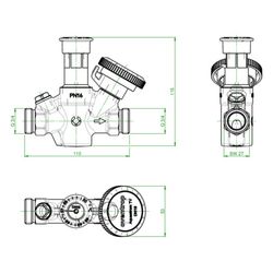 Oventrop Aquastrom Thermisches Zirkulationsventil TV, DN 15, G 3/4" AG, 16 bar, ohne ... OVENTROP-4202804 4026755495539 (Abb. 1)