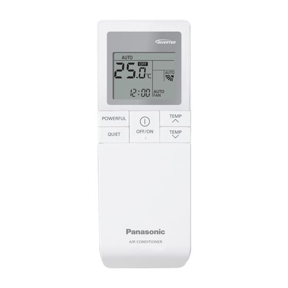 Panasonic Infrarot-Fernbedienung mit Empfänger für Kanalgeräte, 2m Kabel, CZ-RL511D