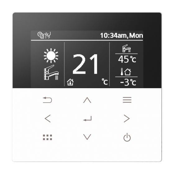 Panasonic 2-Zonen-Bedieneinheit Aquarea M-Serie, CZ-RTW2