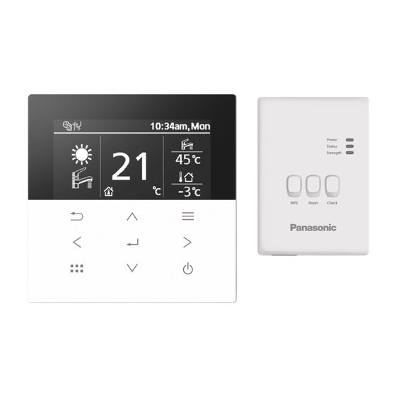 Panasonic Fernbedienung M-Serie, mit Wifi-Adapter, CZ-RTW2TAW1C