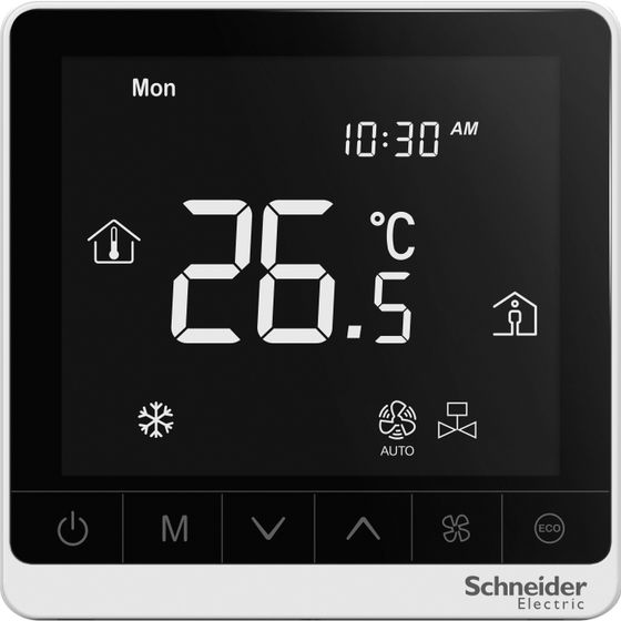 Panasonic Kabelfernbedienung ECOiW, 2-Leiter/4-Leiter, EC-Ventilator, Chiller, PAW-FC-907TC