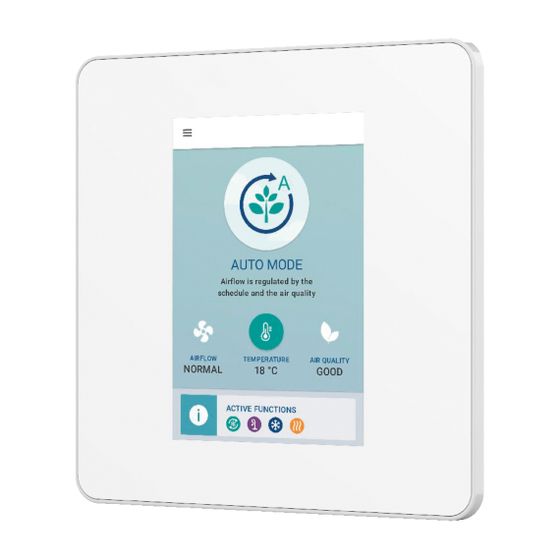 Panasonic KWL Bedieneinheit Aquarea, Touchscreen