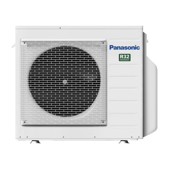 Panasonic Multi-Split-Außengerät Z-Serie R32, 3 Anschlüsse, 5,2kW, CU-3Z52TBE