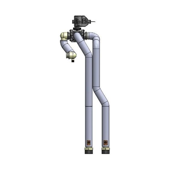 Panasonic 3-Wege-Umschaltventil-Set Aquarea Zubehör