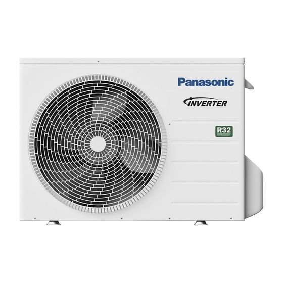 Panasonic Split-Wärmepumpe Außengerät R32 3kW bei A7/W35 1-phasig Aquarea Teil Split