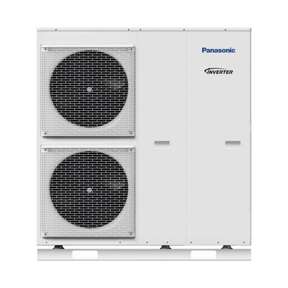 Panasonic Split-Wärmepumpe Außengerät R410A 9kW bei A7/W35 3-phasig Aquarea T-Cap Split 3