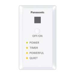 Panasonic Infrarot-Fernbedienung mit Empfänger für Kanalgeräte, 2m Kabel, CZ-RL511... PANASONIC-CZ-RL511D 5025232894659 (Abb. 1)