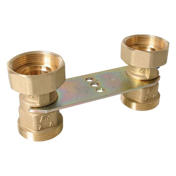PAW Halteplatte Modulkreis DN 25, 75mm, 1 1/2