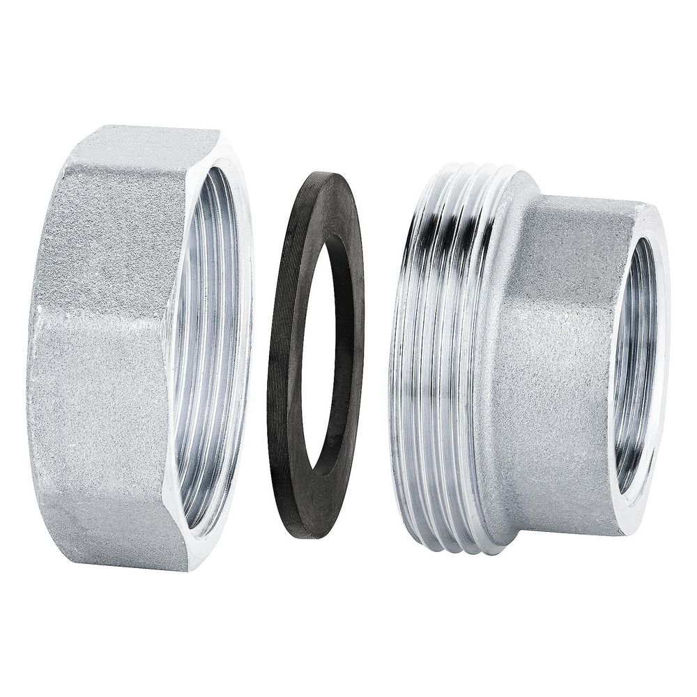 PAW Pumpenverschraubung, DN 32 1 1/4" Flansch x DN 32 1 1/4" IG, Messing... PAW-2152 4251401501443 (Abb. 2)