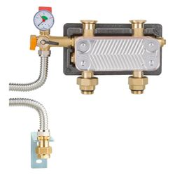 Systemtrennung HeatBloc DN25 2x1"AG - 2xF1", 3bar, Si-Grp MAG-Anschluss, 17kW... PAW-36533 4251401503928 (Abb. 1)