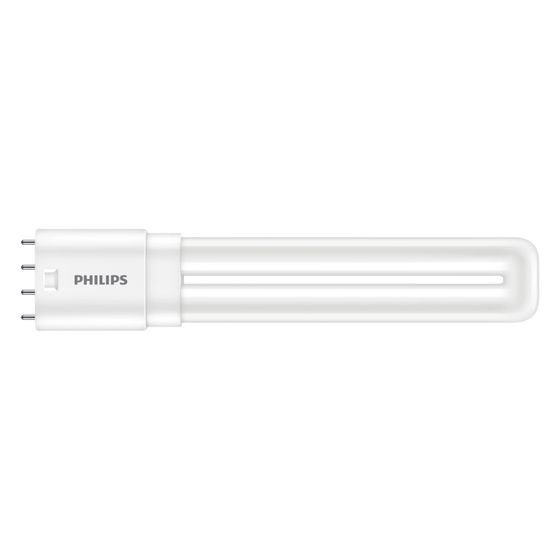 Philips LED-Kompaktleuchtstofflampe CorePro PL-L, 8W, 960 lm, 2G11, Glas, Weiß, 1