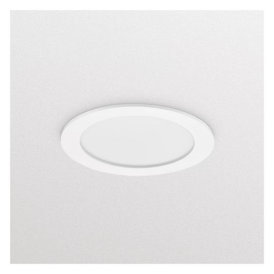Philips LED-Einbauleuchte CoreLine DN145B, 1100lm 3000K, 11W, IP20/44, Aluminium, Weiß, 33947499