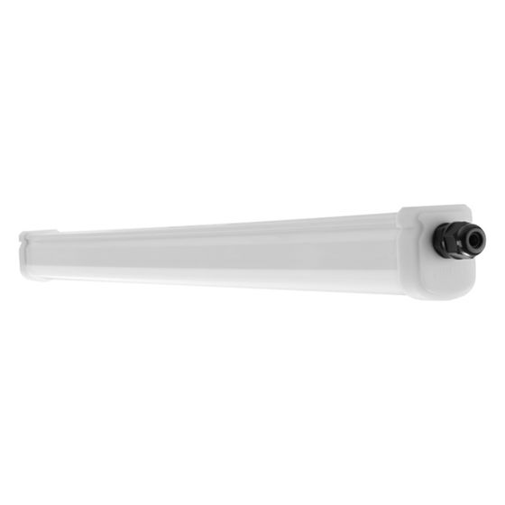 Philips LED-Feuchtraumleuchte LEDINAIRE WT060C, 15W 1800lm 4000K, Polykarbonat, Grau