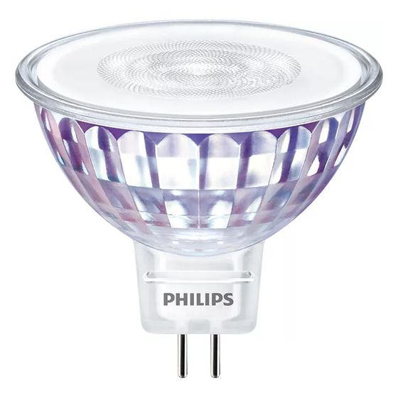 Philips LED-Reflektor CorePro MR16 7W 660lm 4000K 36 Grad, 50,5x45mm, Glas, Weiß